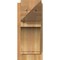 Ekena Millwork Imperial Arts & Crafts Rough Sawn Outlooker, Western Red Cedar, 8"W x 14"D x 18"H OUT08X14X18IMP03RWR - alternate 2